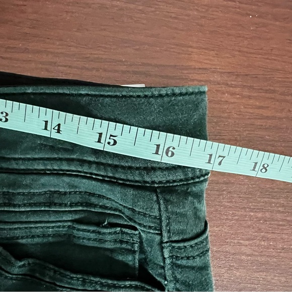 Democracy Ab Technology Ankle Skinny Jeans Size 10 Green B1304PEXX Slimming - Picture 11 of 15